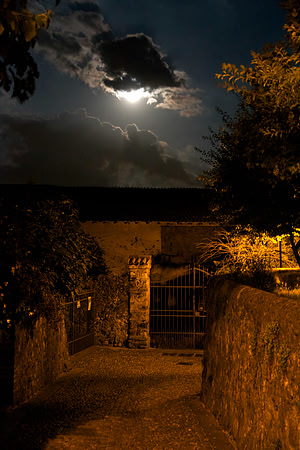 Italian Alley Moonlight