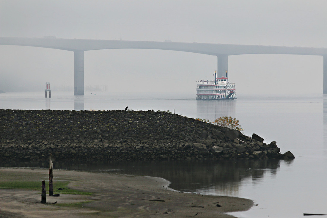 Paddle in Fog