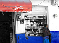 coca cola woman