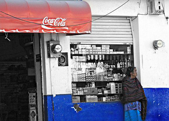 coca cola woman
