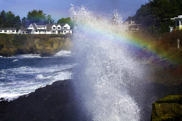 rainbow splash
